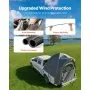 VEVOR Pickup Truck Tent, Fit 6.4-6.7 ft Truck Tents for Camping, Waterproof PU2000 2-3 Person Sleeping Truck Bed Tent with Double Layer Design Windows, Sturdy Truck Bed Camper Shell with Storage Bag