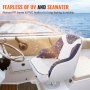 VEVOR Boat Seat Captain Bucket Seat Fishing Pontoon Boat Seat Padding Chair 1 pc