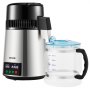 VEVOR 4L Water Distiller 1L/H Distilled Water Maker Timing & Temp Display Silver