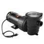VEVOR Swimming Pool Pump 2.0HP 115V 1500W, Single Speed Pumps for Above Ground Pool, Powerful Pool Pumps with Strainer Basket, 5400 GPH Max. Flow, ETL Certification