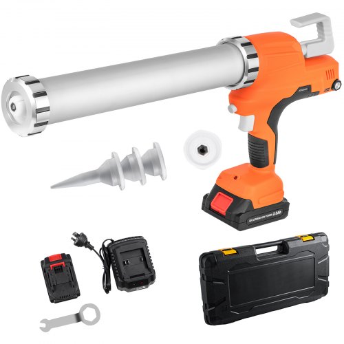 VEVOR Sausage Caulking Gun Silicone Gun 20V Aluminum Caulking Gun 300/600 ML