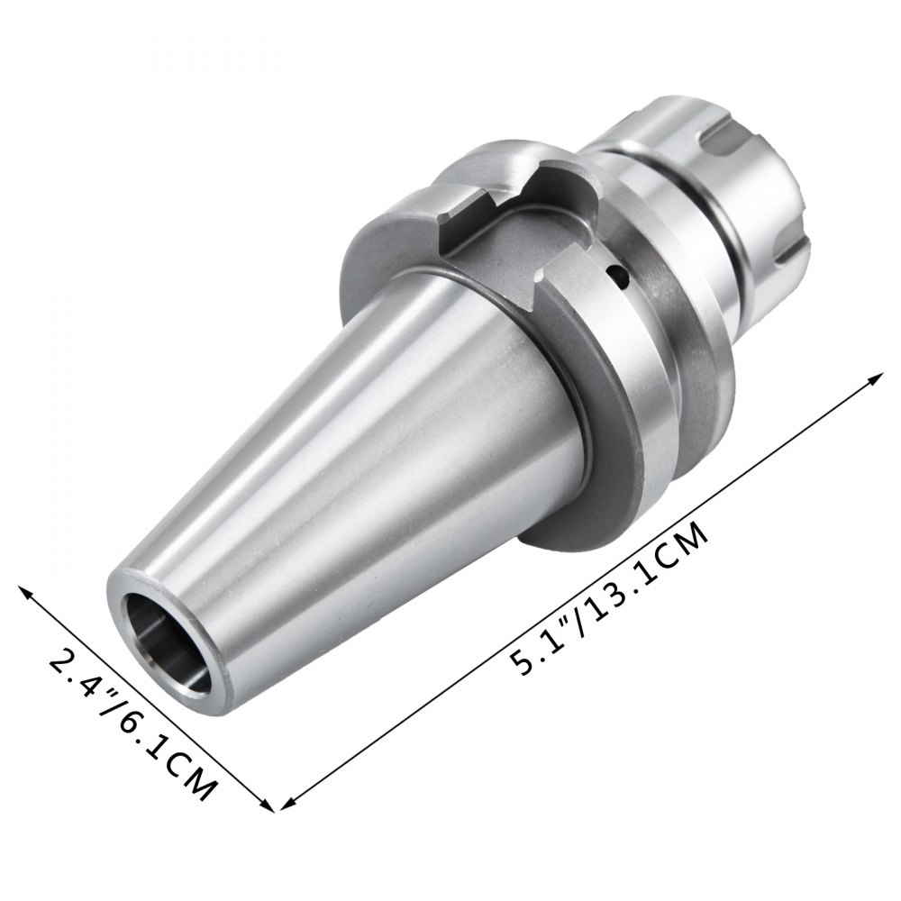 VEVOR 3pcs BT40 ER25 Collet Chuck Tool Holder 2.75" + Spanner Wrench 25000Rpm