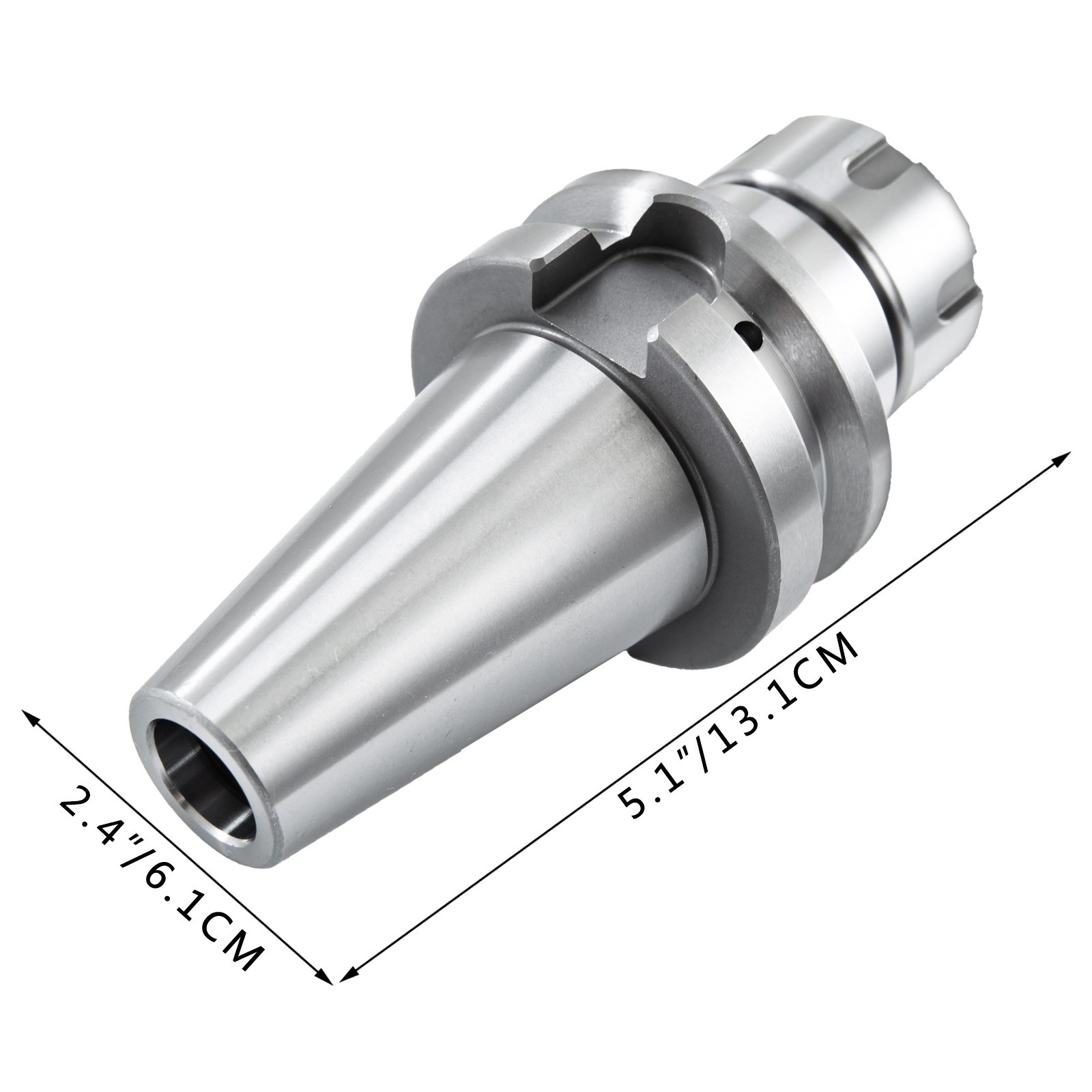 VEVOR 3pcs BT40 ER25 Collet Chuck Tool Holder 2.75" + Spanner Wrench 25000Rpm