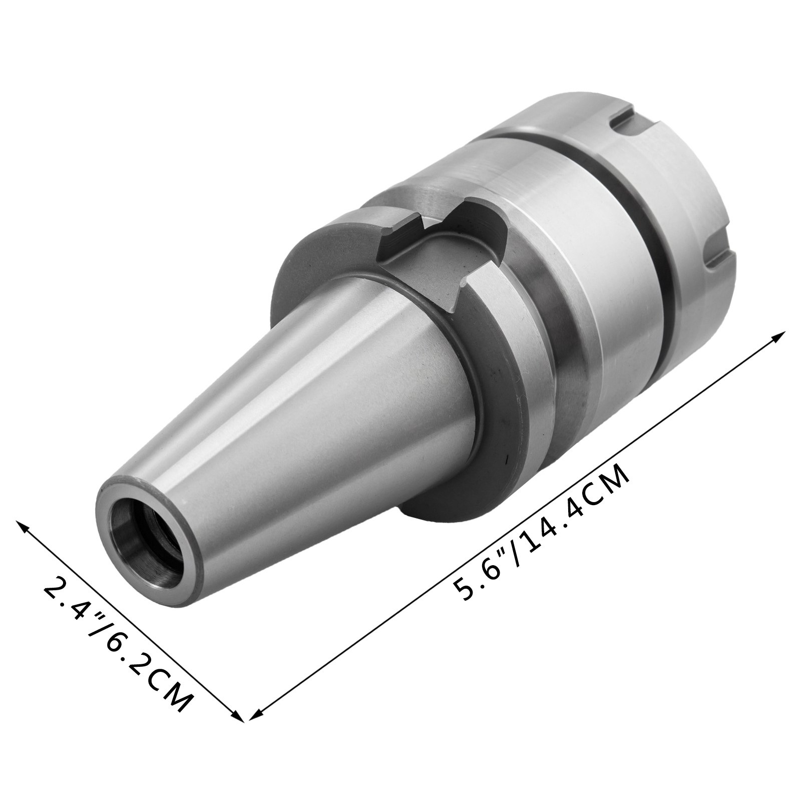 3pcs BT40 ER40 Collet Chuck Tool Holder 3.15'' 80mm 40Cr Frame Smooth Ground