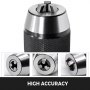 2pcs Cat40 Apu10 Cnc Integral Keyless Drill Chucks 3/8" Tir Accuracy 0.003"