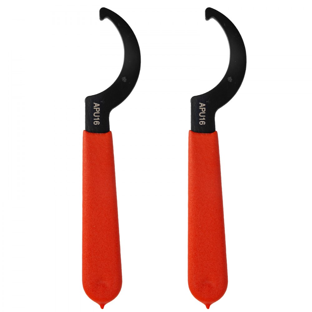 VEVOR 2pcs CAT40 Keyless Drill Chucks 5/8" APU16-120 Ground Wrench Included