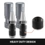 2pcs Cat40 Keyless Drill Chucks 5/8" Apu16-120 Accuracy Milling Cnc Chuck Holder