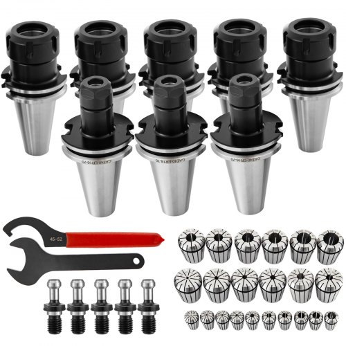 CAT40 5PC ER32 3PC ER16 Collet Chuck 2.75" (70mm) Smooth Collet Set Durable