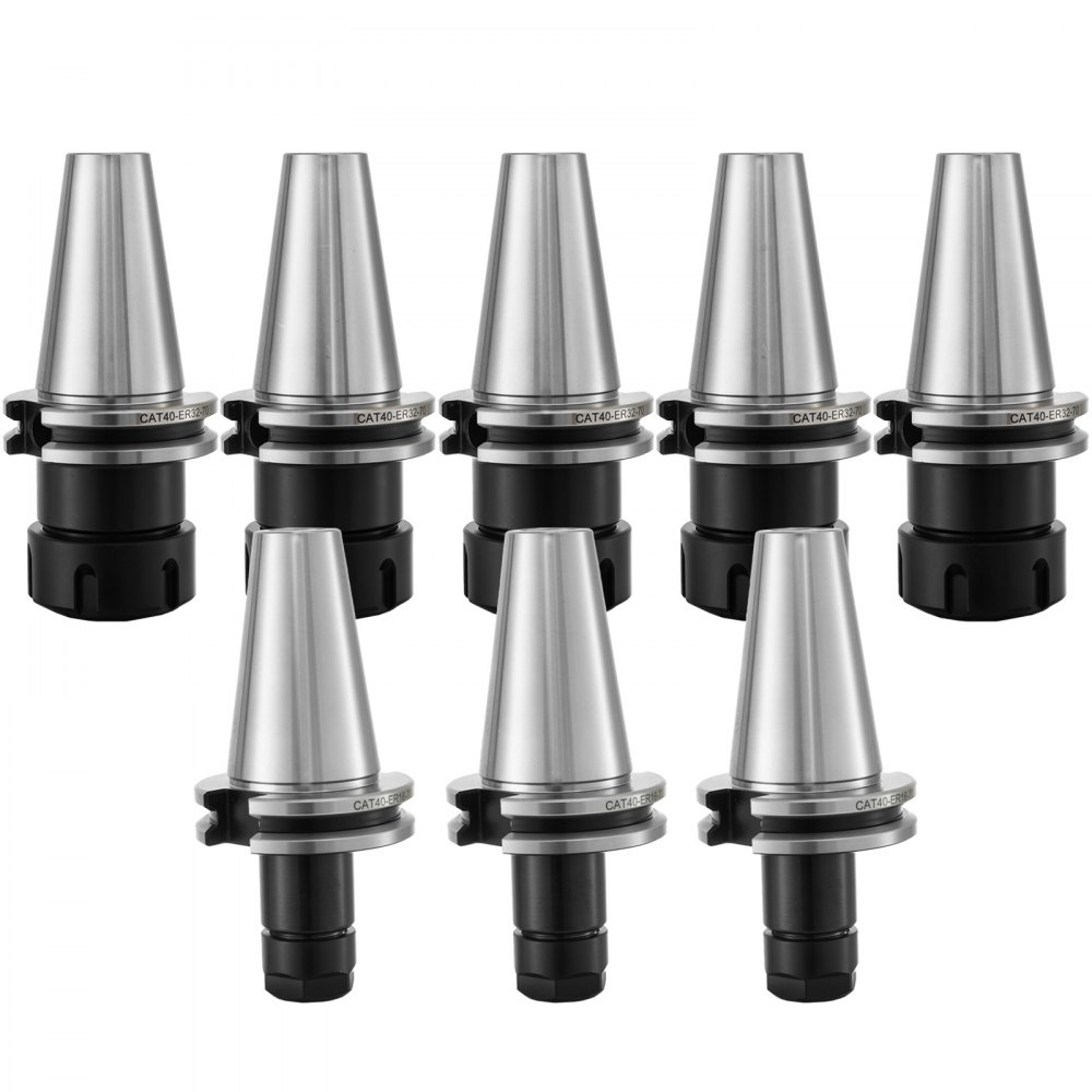 CAT40 5PC ER32 3PC ER16 Collet Chuck 2.75" (70mm) Smooth Collet Set Durable