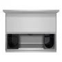 VEVOR Commercial Ice Bin, 61 L Underbar Ice Bin, 24 x 19 x 37 in Stainless Steel Ice Chest with Sliding Lid, Bottle Holders, Adjustable Bullet Feet, Cooler Cart Cocktail Unit for Bar Restaurant Pub