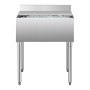 VEVOR Commercial Ice Bin 78.4 L Underbar Ice Bin with Sliding Lid for Kitchens