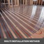 VEVOR PEX Heat Transfer Plates, 100pcs Box Radiant Heat Transfer Plates, 2ft Aluminum PEX Heat Transfer Plates, 1/2 inch Heat Transfer Plates Designed for PEX Tubing