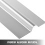 Aluminum Heat Transfer Plates Pex Heat Transfer Plates For 3/8" Tubes 100pcs