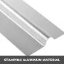 VEVOR PEX Heat Transfer Plates, 200 pcs Box Radiant Heat Transfer Plates, 4 ft Aluminum PEX Heat Transfer Plates, 1/2 inch Heat Transfer Plates Designed for PEX Tubing