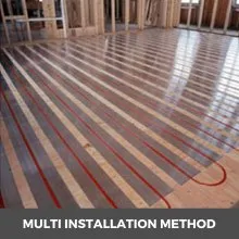 VEVOR PEX Heat Transfer Plates, 300 pcs Box Radiant Heat Transfer Plates, 4 ft Aluminum PEX Heat Transfer Plates, 1/2 inch Heat Transfer Plates Designed for PEX Tubing