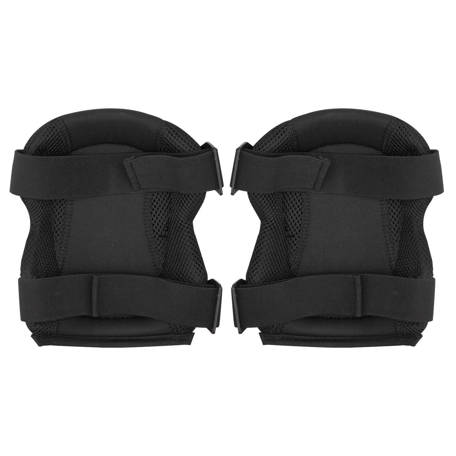 VEVOR Knee Pads for Work, Heavy Duty Construction Knee Pads with Adjustable Straps & Rivets, Thick Gel Knee Pads with Foam Cushion for All-Round Knee Protection, Fit Men & Women for Flooring Gardening
