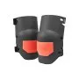 VEVOR Knee Pads for Work, Extra Thick Construction Knee Pads with Foam Cushion - Pro Protection & Comfort, Work Knee Pads|Gardening Knee Pads|Flooring Knee Pads| for Men & Women, Black and Orange