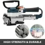 Pneumatic Strapping Tool Hand Held Strapping Machine 0.5-0.75in PP/PET Belt B19