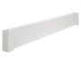 VEVOR Baseboard Heater Covers, Basic Series 6 ft Standard Electric Heating Unit Front Cover for Home Improvement, Heavy-duty Steel, Easy Installation for Bedroom Replacing Old Cover, White