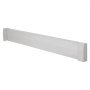 VEVOR Baseboard Heater Covers, Premium Series 1527 mm Standard Electric Heating Unit Front Cover for Home Improvement, Heavy-duty Steel, Easy Installation for Bedroom Replacing Old Cover, White