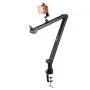 Without headphone stand + microphone stand