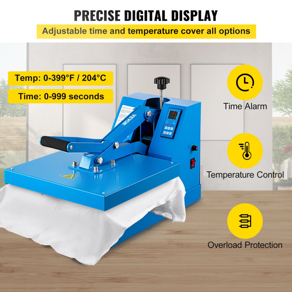 Heat Press Heat Press Machine 15X15 Inch Sublimation Machine for T Shirts
