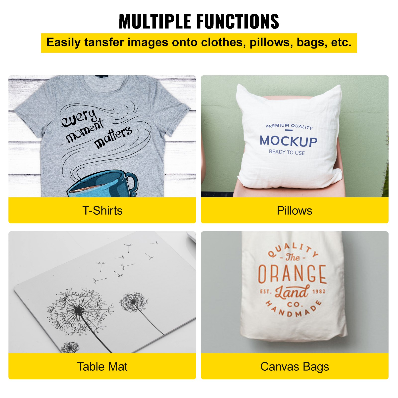 Heat Press Heat Press Machine 15X15 Inch Sublimation Machine for T Shirts