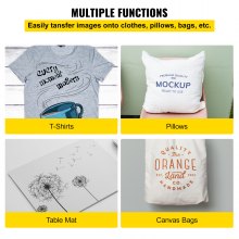 VEVOR Heat Press 15X15 Inch Heat Press Machine Industrial Quality Power T Shirt Heat Press Sublimation Machine Clamshell Heat Press Machine for T Shirts