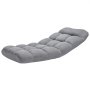 VEVOR Floor Chair, Recycled Foam Folding Sofa Chair with 14 Adjustable Positions, Multifunctional Floor Chair with Back Support Ideal for Sleeping Reading, Floor Gaming Chair Suitable for Kids, Gray