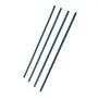VEVOR Bottom Locking Privacy Slats, Single-Wall Vertical Bottom-Locking Slats for Chain-Link Fence, High-Density HDPE Chain Link Slats Ideally Fit 4' High Fence for Garden, Farm, Sports Field(Green)