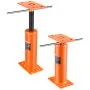 VEVOR 2PCS Adjustable Floor Jack Post House Floor Leveling Lift 30.5 cm-40.6 cm Height