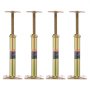 VEVOR 4PCS Macaco de piso ajustável Post House Floor Leveling Lift 11,6"-16" Altura