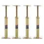 VEVOR 4PCS Adjustable Floor Jack Post House Floor Leveling Lift 29.5 cm-40.6 cm Height