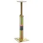 VEVOR House Floor Jacks, 4 Pack, 11.6"-16" Height Range, 2500 lbs Max Load Capacity Per Unit, Adjustable Support Beam Basement Jack Post for Leveling, Galvanized Telescoping Jack for Temporary Support