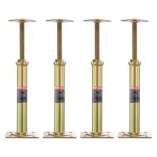 VEVOR 4PCS Adjustable Floor Jack Post House Floor Leveling Lift 11.6"-16" Height
