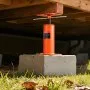VEVOR Gulvdonkraft til hus, højdeområde 12"-16", maks. lasteevne 9700 lbs, justerbar støttebjælke, kælderdonkraftstolpe til nivellering, løftestøtte i stål, teleskopdonkraftstolpe til midlertidig støtte