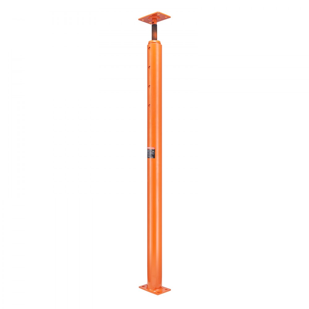 VEVOR House Floor Jack, 54"-150" Height Range, 11200 lbs Max Load Capacity, Adjustable Support Beam Basement Jack Post Pole for Leveling, Lift Support Steel Telescoping Jack for Temporary Support