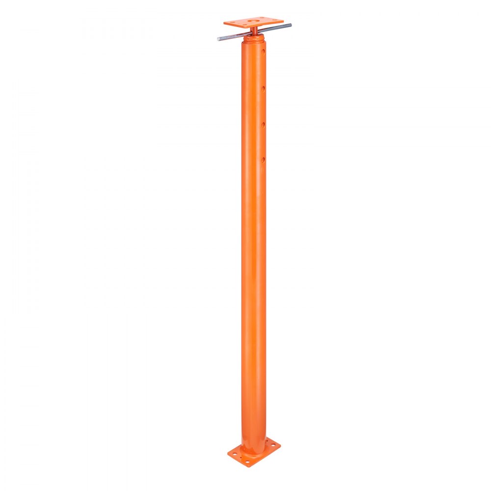 VEVOR House Floor Jack, 54"-150" Height Range, 11200 lbs Max Load Capacity, Adjustable Support Beam Basement Jack Post Pole for Leveling, Lift Support Steel Telescoping Jack for Temporary Support