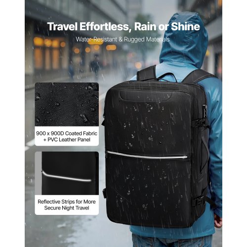 80l travel backpack Waterproof  Rough Rider Outfitters Top Cap Pocket VEVOR Vacuum Compression Travel Backpack