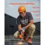 20V SDS-Plus Cordless Rotary Hammer Drill Kit 0.6-Inch 1000RPM 2 Functions