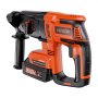 VEVOR 20V Brushless Cordless Hammer Drill, Lithium-Ion 1 Inch Rotary Hammer Driver, SDS-Plus Electric Lightweight Power Tool Kit with Battery and Charger, 4 Functions, 1200 RPM, 5300 BPM