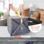 VEVOR Moving Blankets, 72" x 54", 21 lbs/dz Weight, 12 Packs, Professional Recycled Cotton Packing Blanket, Large Heavy Duty Shipping Mover Pads Perfect for Protecting Furniture, Floors, Appliances