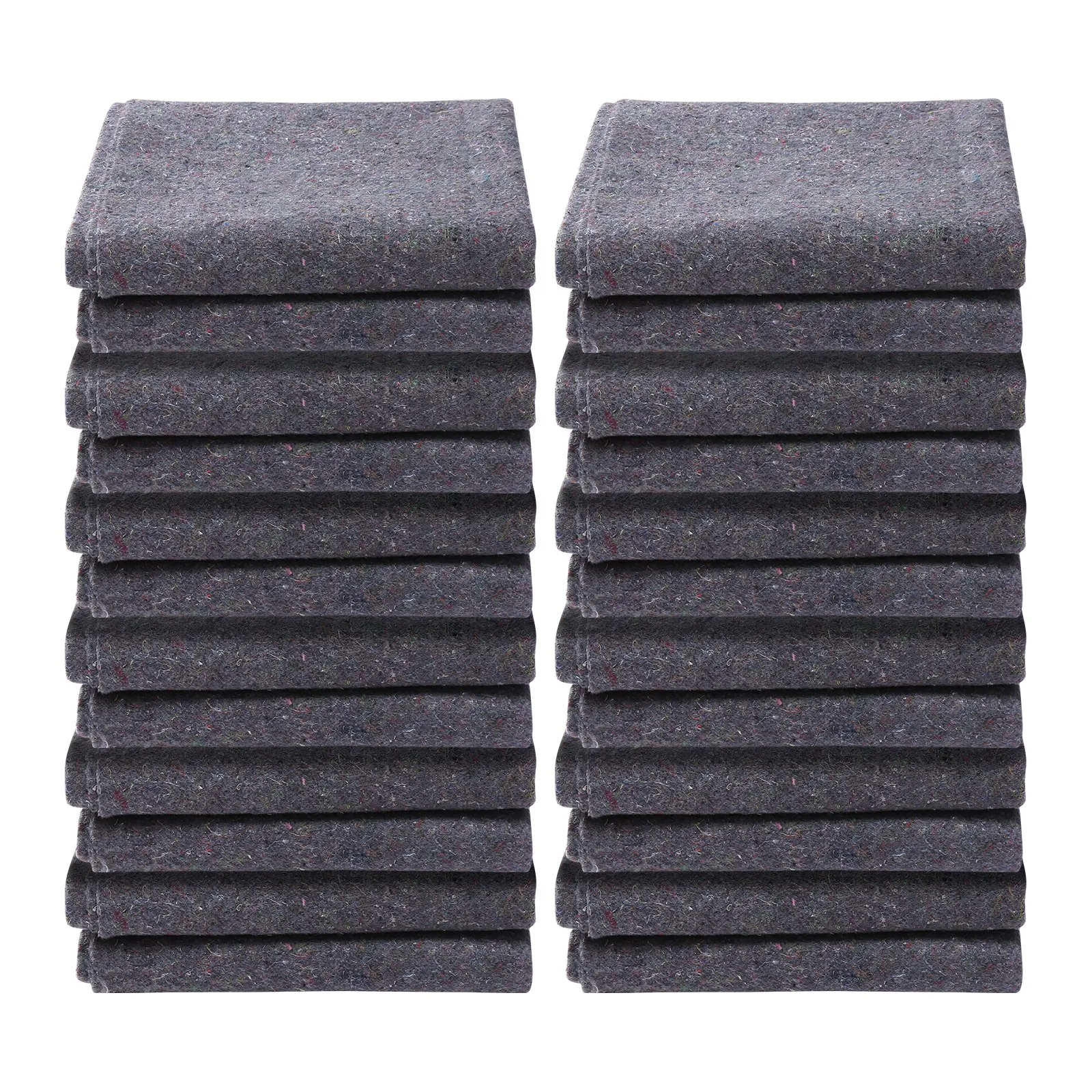VEVOR Moving Blankets, 72" x 54", 21 lbs/dz Weight, 12 Packs, Professional Recycled Cotton Packing Blanket, Large Heavy Duty Shipping Mover Pads Perfect for Protecting Furniture, Floors, Appliances