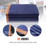 VEVOR flyttfiltar, 80" x 72", 35 lbs/dz vikt, 12 förpackningar, professionell ovävd och återvunnen bomullsfilt, tunga flyttunderlag för att skydda möbler, golv, apparater, blå/orange