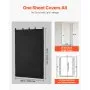 Cobertores de amortecimento de som VEVOR, cortinas à prova de som com 2032 x 1219 mm, cobertor à prova de som com ilhós, cobertor com ilhós para estúdio, para janela, porta, bloqueador de luz, gravação de música, preto