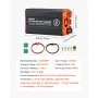 VEVOR DC to DC Charger with MPPT, 350W, 30A On-Board Battery Charger, Solar Panel/Alternator Dual Input, Smart Multi-Stage Charging for LiFePO4 Lead-Acid Batteries, for RVs, Cars, Home Backup Power
