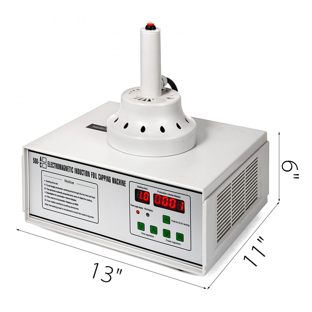 Induction Bottle Cap Sealing Machine 500c 10~30pcs/min Hand-held Sealer Bottle