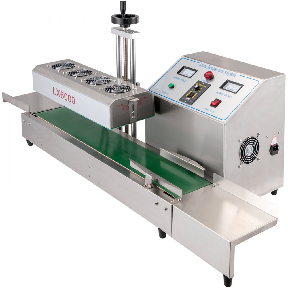 VEVOR 20-80mm Continuous Induction Sealer Automatic Bottle Cap Sealing Machine