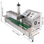 Selladora de botellas por inducción VEVOR LX-6000, diámetro de tapa: 20-80 mm, máquina de sellado por inducción continua, máquina de sellado por inducción térmica para botellas de 80-300 mm de altura.