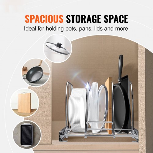 Pull Out Cabinet Organizer Pots And Pans: Maximize Space